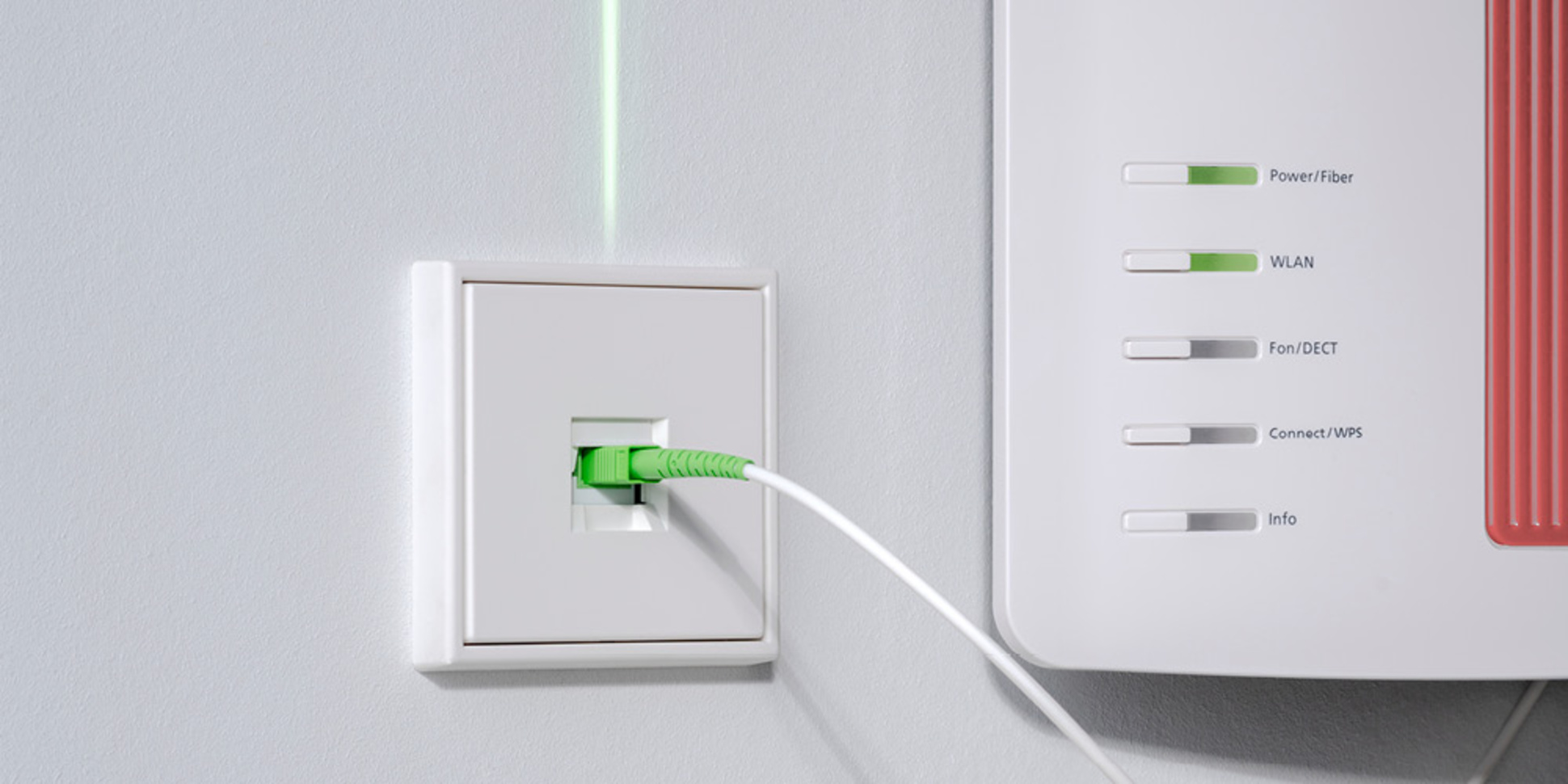 Die neuen Glasfaser-Anschlussdosen bei Elektro- und Fernsehtechnik Heid in Neunkirchen am Brand